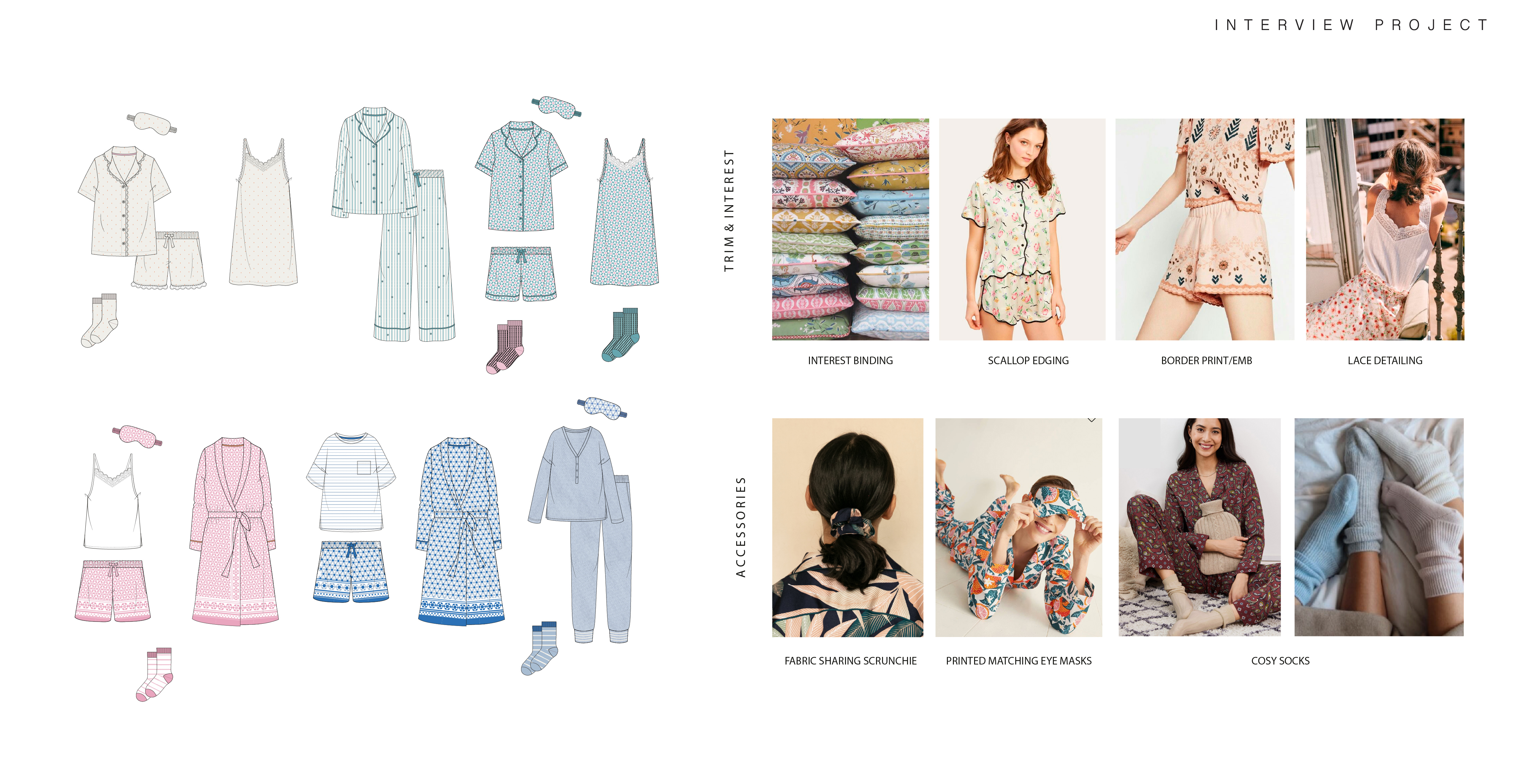Project produced for M&S interview